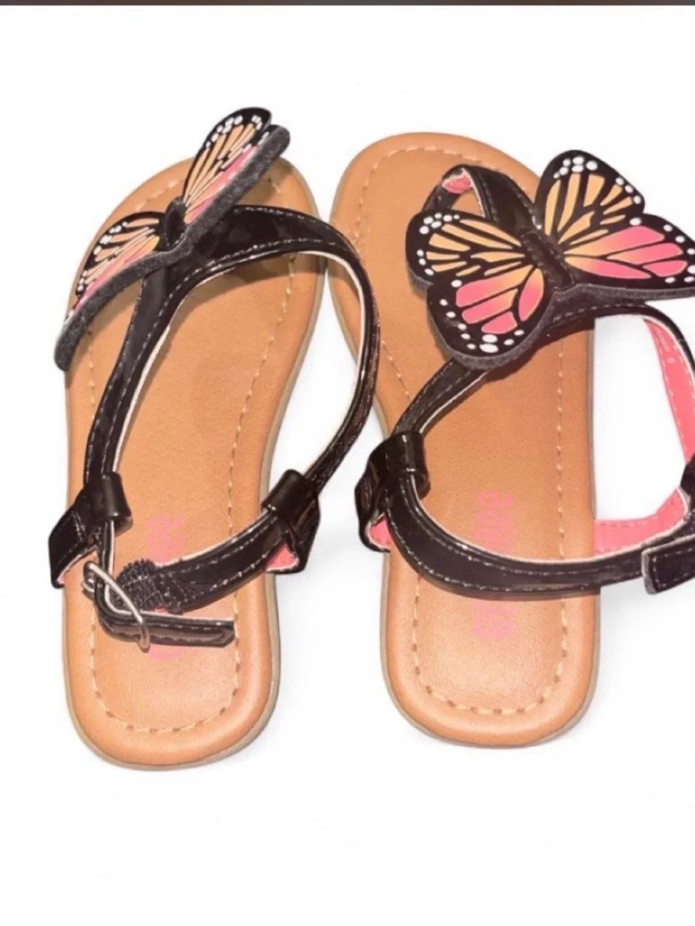 Girls Butterfly Pink Sandals - Kids